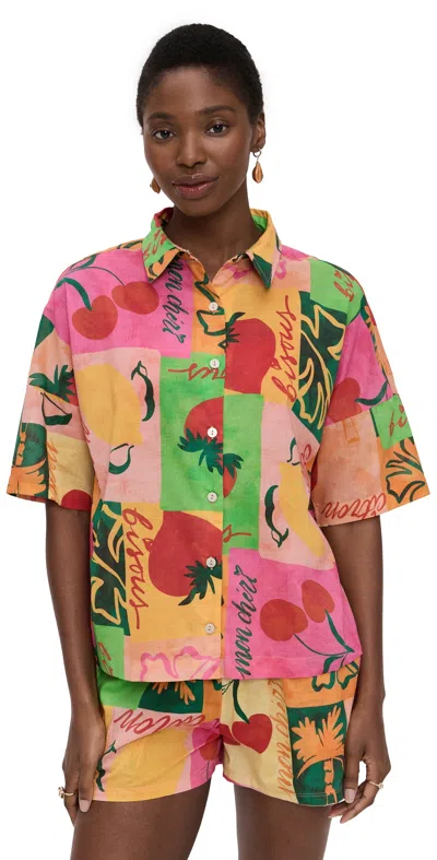 Beach Riot Naida Top Fruit Market In Multi