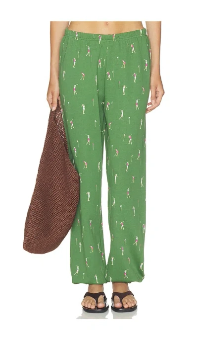 Beach Riot Nash Sweatpant In Green