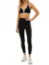 Beach Riot Nella High Waist Leggings In Sandshell Colorblock In Black