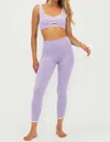 Beach Riot Nella Legging In French Lavender In Multi