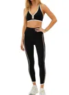 Beach Riot Nella High Waist Leggings In Sandshell Colorblock In Black