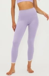 BEACH RIOT BEACH RIOT NELLA SIDE STRIPE ANKLE LEGGINGS