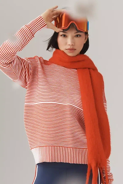 Beach Riot Occulus Crew-neck Sweater In Animal Print