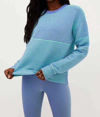 Beach Riot Occulus Sweater In Seashore In Multi