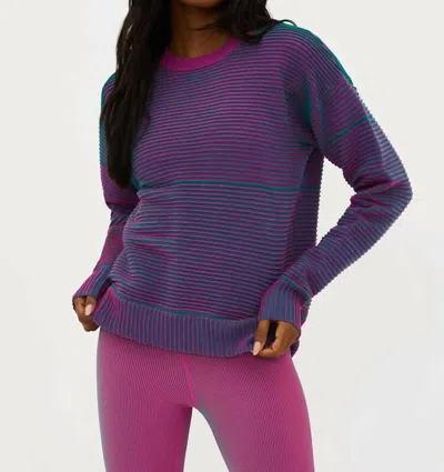 Beach Riot Occulus Sweater In Sorbet Two Tone