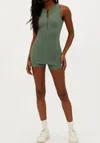 Beach Riot Olina Romper In Queen Palm In Multi