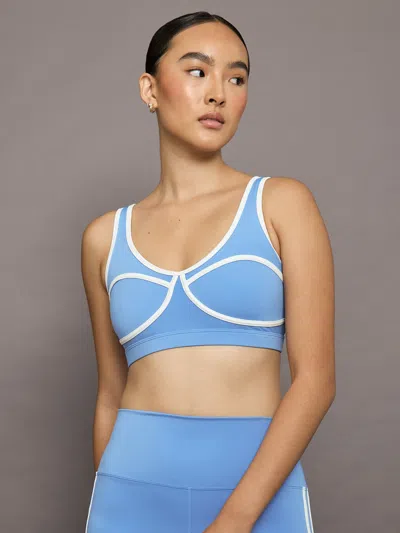 Beach Riot Olympia Top In Alps Blue