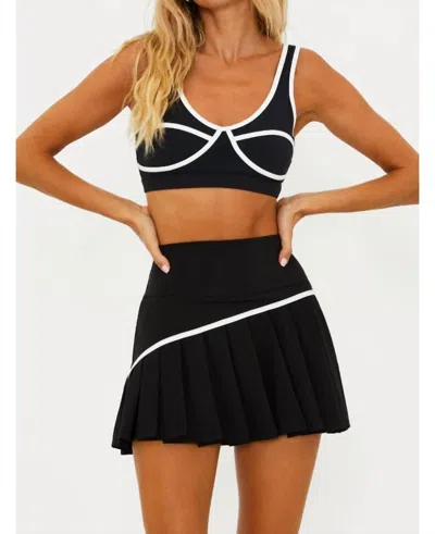BEACH RIOT OLYMPIA TOP IN BLACK