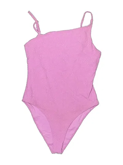 Pre-owned Beach Riot One Piece Swimsuit In Pink