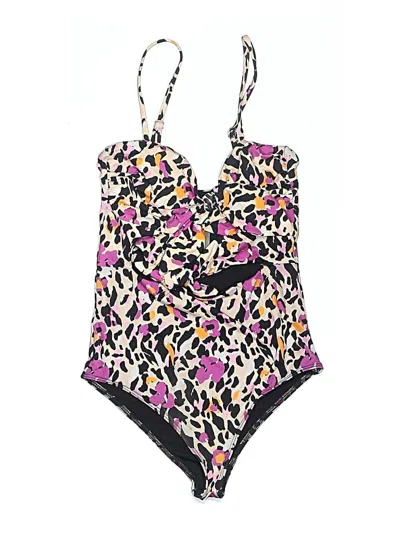 Pre-owned Beach Riot One Piece Swimsuit In Purple