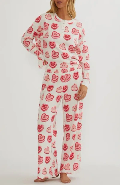 Beach Riot Pacific Pajamas In Red