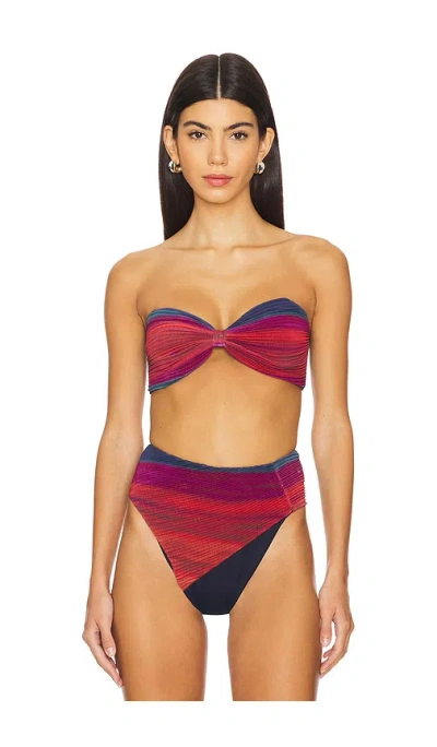 Beach Riot Paula Top In Sorbet Sea