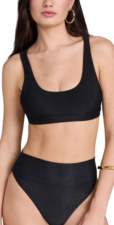 BEACH RIOT PEYTON TOP BLACK