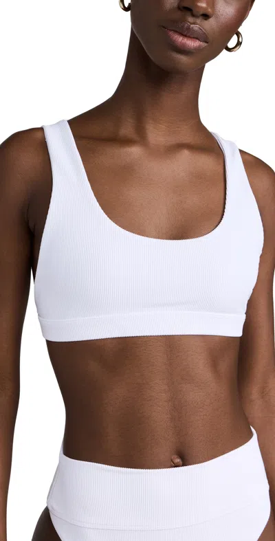 BEACH RIOT PEYTON TOP WHITE