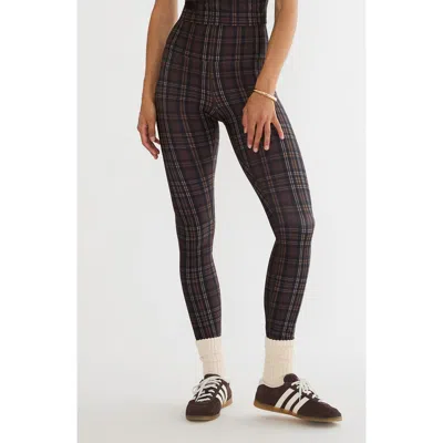 Beach Riot Piper High Waist Leggings In Brown