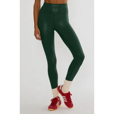 Beach Riot Piper High Waist Leggings In Green