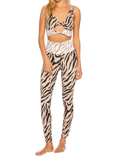 Beach Riot Piper Legging In Chapman Zebra In Multi