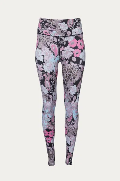 Beach Riot Piper Legging In Fandango Paisley In Multi