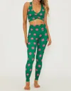 BEACH RIOT PIPER LEGGING IN LUCKY CLOVER