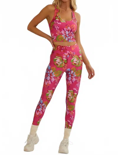 Beach Riot Piper Legging In Sugar Bloom In Multi