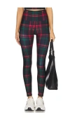 Beach Riot Piper Plaid Leggings In Multi