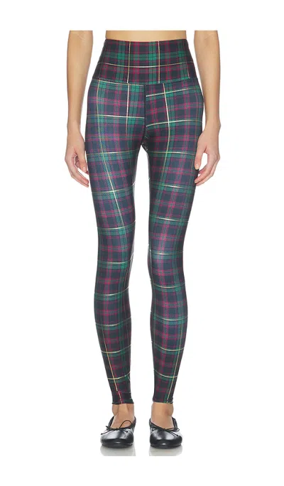 Beach Riot Piper Legging In Pine Hollow Plaid