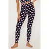 Beach Riot Piper Leggings In Love Heart