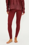 Beach Riot Piper Leggings In Merlot