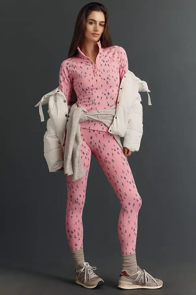 Beach Riot Piper Leggings In Pink