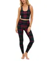 Beach Riot Piper Plaid Leggings In Multi