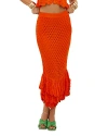 BEACH RIOT POLLY CROCHETED MAXI SKIRT SWIM COVER-UP