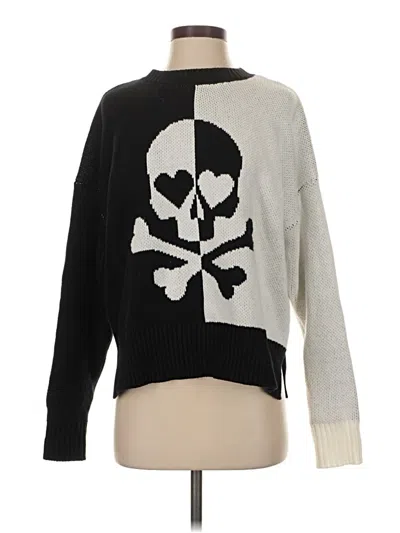 Pre-owned Beach Riot Pullover Sweater In Black