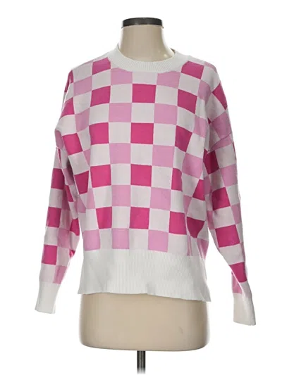 Pre-owned Beach Riot Pullover Sweater In Pink