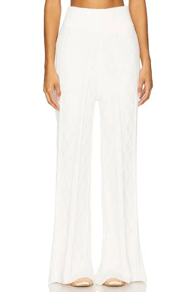 Beach Riot Rayne Pant In Cloud In Transparent