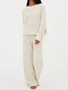 Beach Riot Rayne Pant In Snow Cloud In White