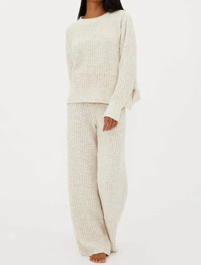 Beach Riot Rayne Pant In Snow Cloud In White