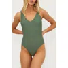 Beach Riot Reese Rib One-piece Swimsuit