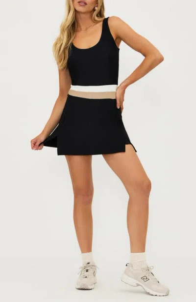 Beach Riot Remi Tennis Dress In Sandshell Colorblock