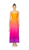 Beach Riot Rianne Dress In Coral Bay Sunset