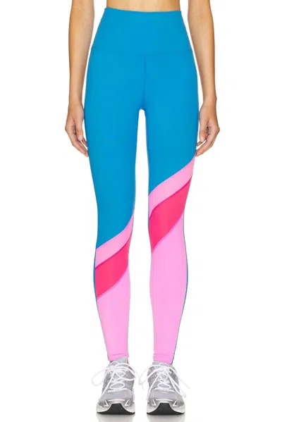 Beach Riot Rio Leggings In Orchid Colorblock