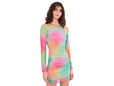 Beach Riot Roma Mini Dress In Multi