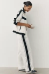 Beach Riot Rumi Shadow Stripe Pants In White