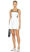 Beach Riot Sage Dress In White In 黑色、白色
