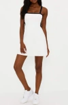 Beach Riot Sage Dress In White In Black/white