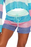 Beach Riot Sandy Short In Mod Stripe In Blue