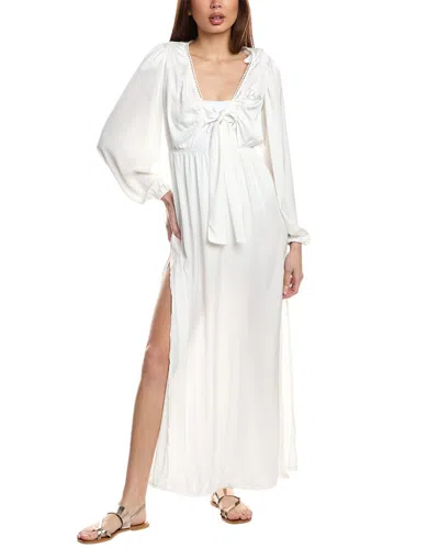 Beach Riot Shiloh Cover-up In White
