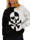 Beach Riot Callie Cotton Blend Sweater In Dark Side