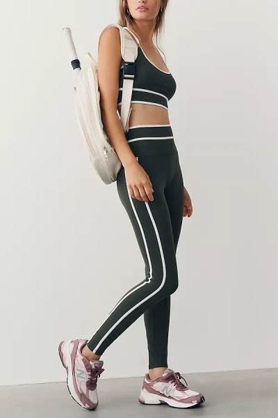 Beach Riot Solara Leggings In Green