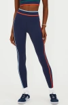 Beach Riot Solara Print Leggings In Blue