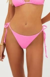 Beach Riot Soleil Bikini Bottoms In Pink